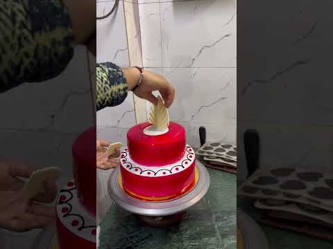 the best cake desine #recipe #cake #chocolatedessert #cakedecorating