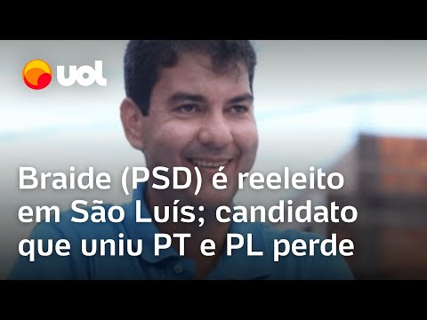 Prefeito de São Luís, Braide (PSD) é reeleito; candidato que uniu PT e PL perde