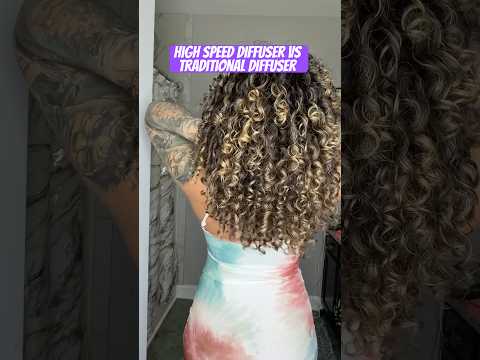 Dry your Curly Hair FAST with NO FRIZZ #curlyhair #hairdryer #curlspecialist
