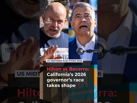 Hilton and Becerra clash in California's historic governor race