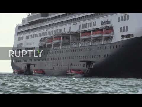 Panama: Cruise ship with coronavirus victims to pass through canal