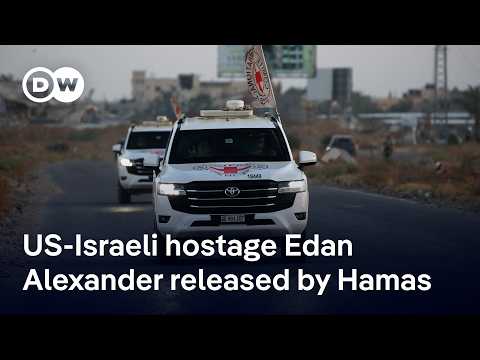 Hamas releases US-Israeli hostage raising hopes of Gaza ceasefire | DW News