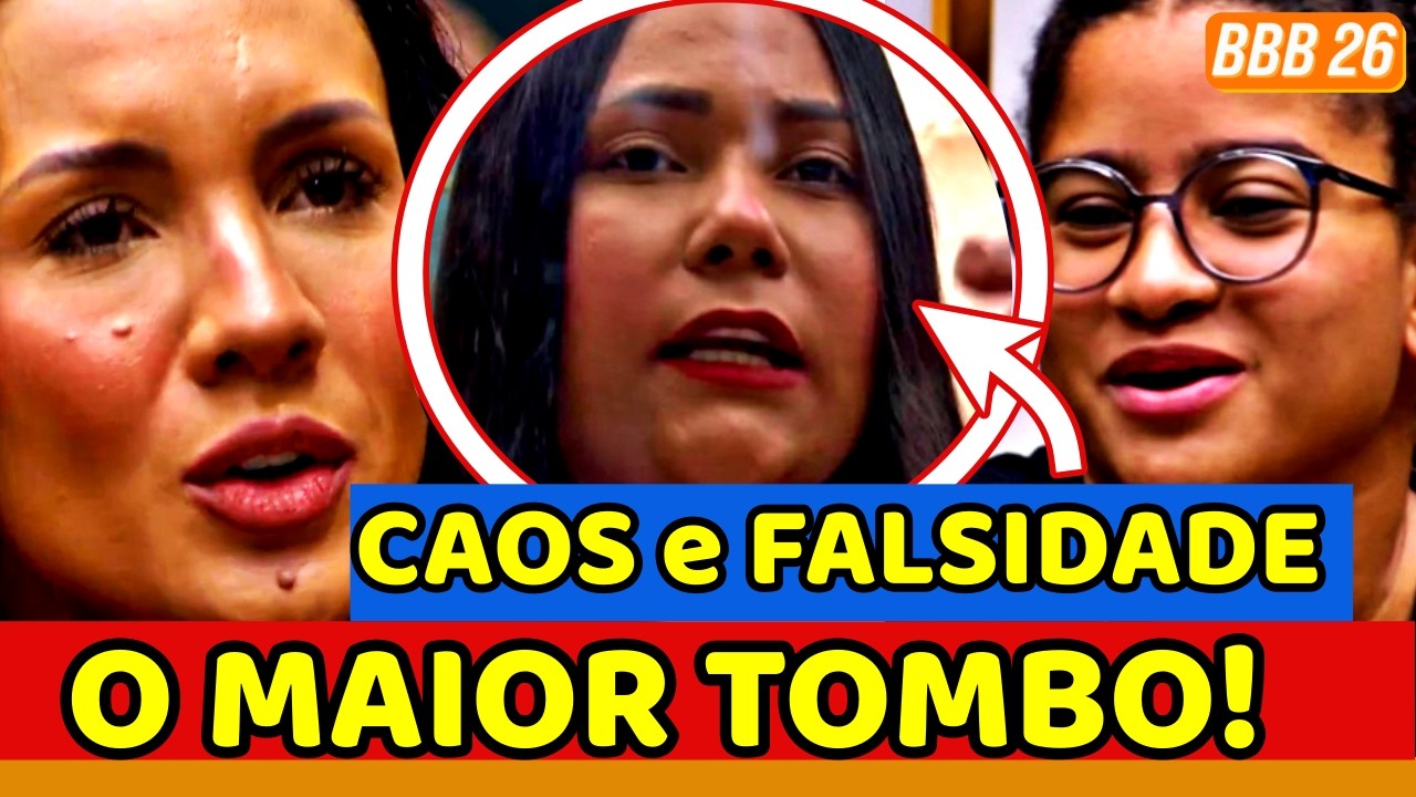 🔥BBB26 URGENTE! TOMBADA AO VIVO: Max SAIRÁ REJEITADA e TRETA GENERALIZADA EXPÕE O PIOR