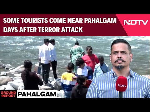 Pahalgam Attack | "We Are Not Scared": Some Tourists Come Near Pahalgam Days After Terror Attack