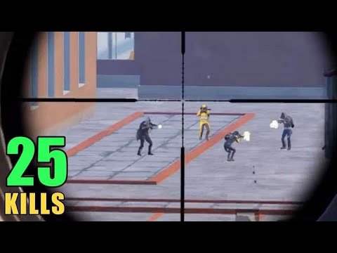 PUBG Mobile Gameplay 25 Kills Solo Vs Squad