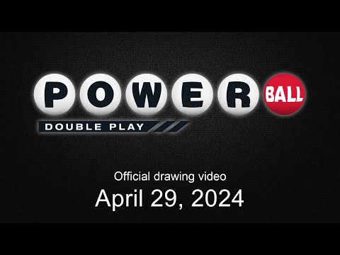 Powerball Double Play drawing for April 29, 2024