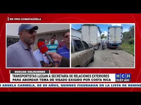 A reunión transportistas de carga y Cancillería para abordar visado impuesto por Costa Rica