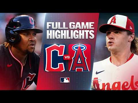 클리블랜드 가디언스 vs LA 에인절스: 공식 풀 경기 하이라이트 (8월 24) | 2026 MLB 시즌