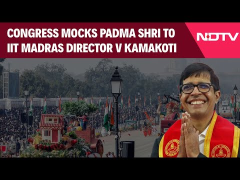 Padma Shri Award | Congress Mocks Padma Shri To IIT Madras Director V Kamakoti
