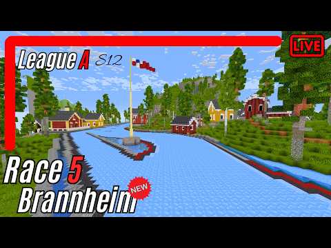 League A, Race 5 - Brannheim | BRWC | Minecraft Ice Boat Racing League