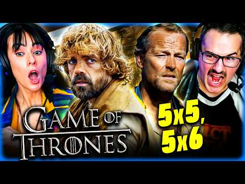 GAME OF THRONES 5x5 & 5x6 REACTION – PROTECT SANSA AT ALL COSTS!! – FIRST TIME WATCH – REVIEW