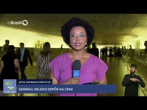 General Heleno depõe na CPMI dos ataques antidemocráticos
