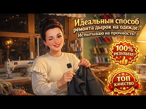 Мой идеальный способ ремонта дырок: выдержал носку и износ