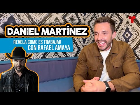 Daniel Martínez revela cómo es Rafael Amaya | Telemundo Entretenimiento