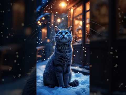 #animalintelligence #cat #cake #o #cute #aiandcats #happybirthday #aicats #funny #kitten #o