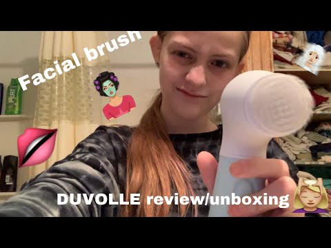 DUVOLLE Facial brush review //ROXY CHIC