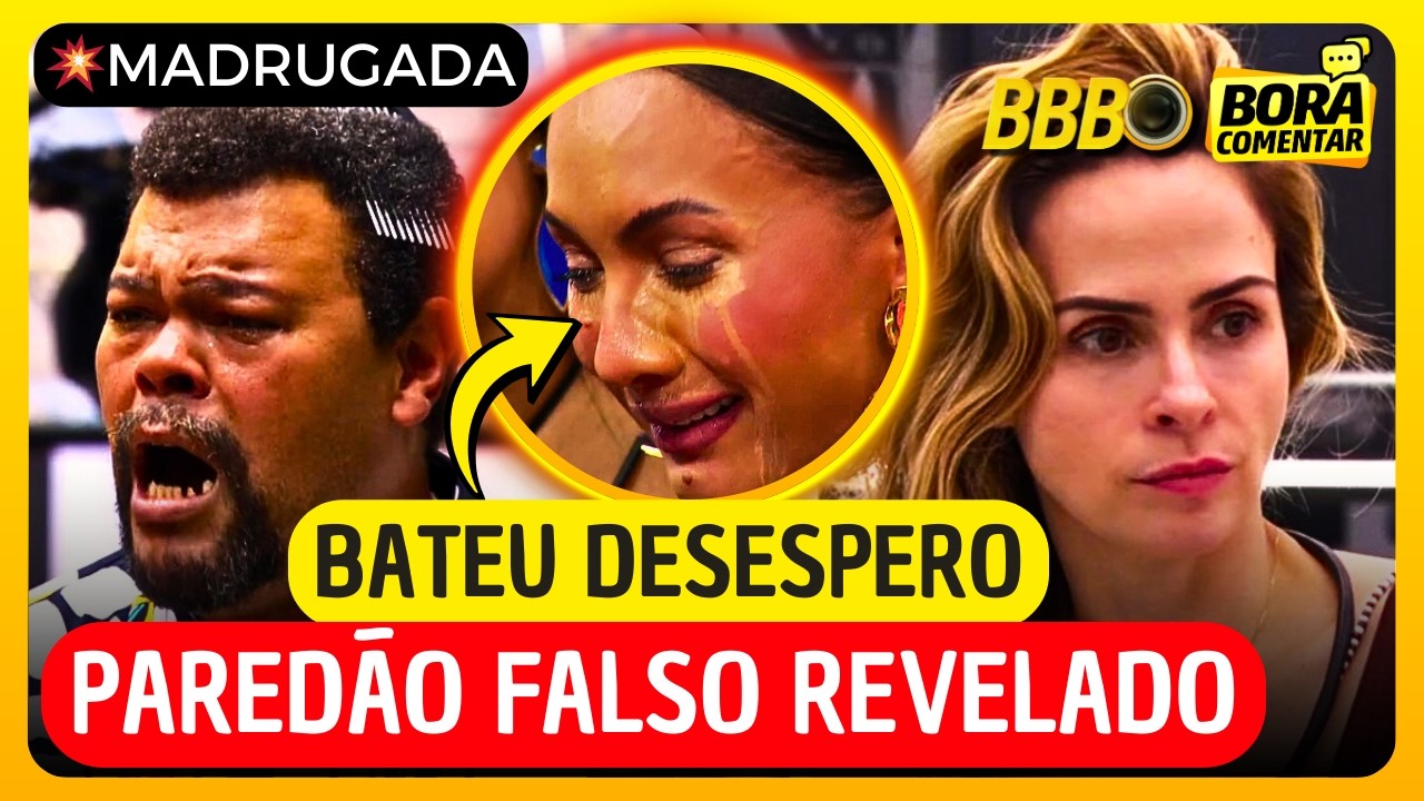 🔥PAREDÃO FALSO na MADRUGADA! Milena SE IRRITA com BRENO! Ana Paula PROMETE o PIOR e+ BBB26!