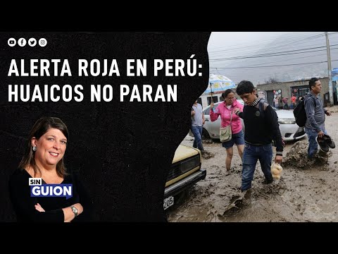 Rosa María Palacios: Al huaico no se le gana, no se le enfrenta, siempre sera? ma?s poderoso