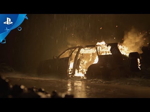 The Last of Us Part II ? Burning Car Winter Fireplace | PS4