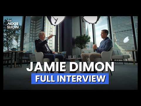 Artwork for Jamie Dimon talks Trump, AI and America’s future on The Axios Show | Full Interview
