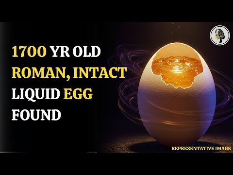 Ancient Roman Egg Found with Liquid Still Intact