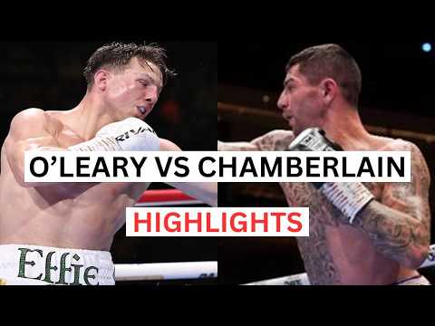 Pierce O'Leary vs Mark Chamberlain Highlights & Knockouts