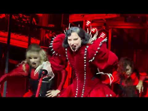LADY GAGA BLOODY MARY/ABRACADBRA/JUDAS/AURA/SCHEIBE THE MAYHEM BALL TOUR LAS VEGAS 7.18.25