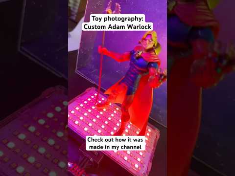 Toy photography: Custom Marvel Legends Adam Warlock behind the scenes