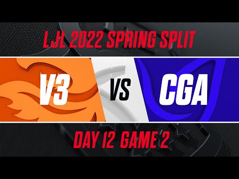 V3 vs CGA｜LJL 2022 Spring Split Day 12 Game 2