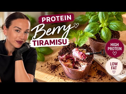 Is It a Plant? 🌱 Berry Tiramisu | 150 Calories & 14g Protein!