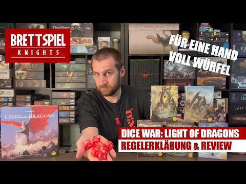 Dice War: Light of Dragons - Brettspiel - Regelerklärung und Review