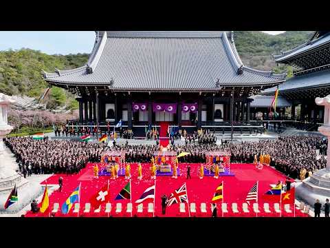 お釈迦様 御生誕の日 4月8日「仏教の日」開催 全世界五大陸51ヶ国が日本国「佛教之王堂」念佛宗総本山 無量寿寺に集結 Nenbutsushu Muryojuji