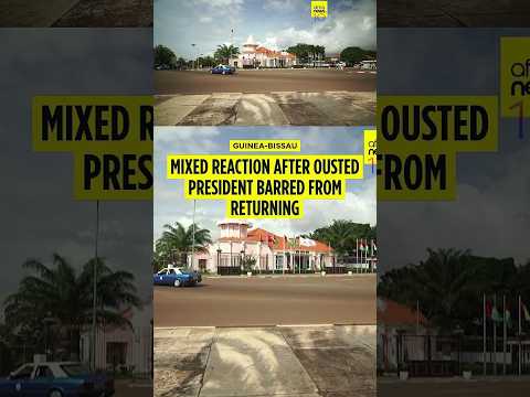 Mixed reaction in Guinea-Bissau after ousted president barred from returning