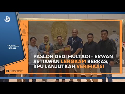 Paslon Dedi-Erwan Lengkapi Berkas, KPU Lanjutkan Verifikasi - Political Update JETV (11/9/24)