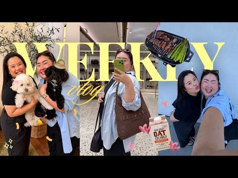 WEEKEND VLOG | girl’s weekend and shopping, surprise camping trip, last min living w/ family again