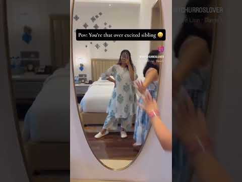 Siblings | sister love | excited | introvert sister | extrovert sister | love | funny