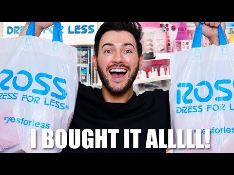 I bought every piece of makeup from Ross! (insane finds)