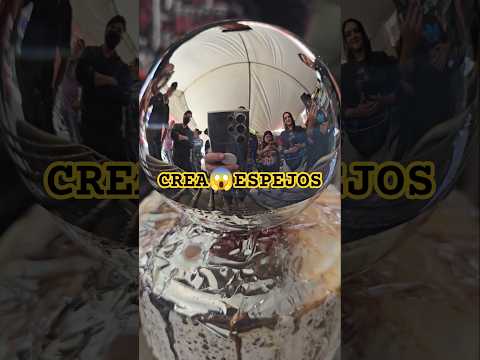 Cromado con 💦 agua 😱 aprende el arte tendencia  #shortsviral #tips #tutorial #carnavalconshortsrojo