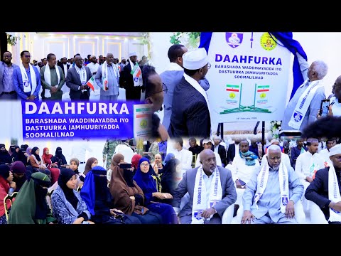 Wadaniyadda iyo Dastuurka Qaranka oo bisha ramadaan la bari doono Bulshada Burco 