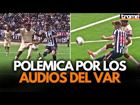 ESCÁNDALO en FUTBOL PERUANO tras revelación de AUDIOS del VAR del ALIANZA LIMA vs UTC | Trome
