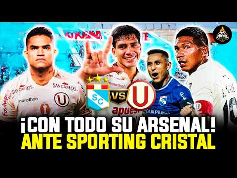 ¡AL 100%! UNIVERISTARIO llega COMPLETO para el CLÁSICO MODERNO ante SPORTING CRISTAL