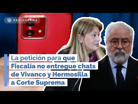 La petición para que Fiscalía no entregue chats de Vivanco y Hermosilla a Corte Suprema