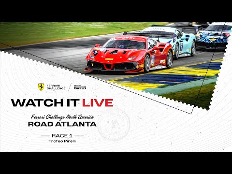 Ferrari Challenge North America Trofeo Pirelli&AM ? Road Atlanta, Race 1