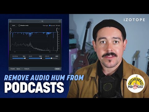 How to Easily Remove Hum from Podcast Audio