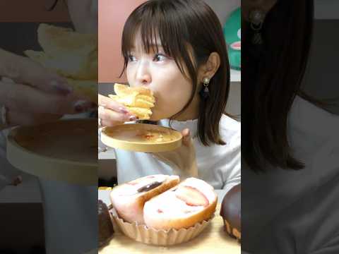 【ASMR】韓国のパン屋パリバケのパン食べる。