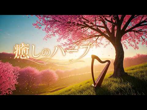 【疲れた心を休める 癒しのハープ音楽】 リラックスできるハープ音楽 , 自律神経を整える音楽, 心安らぐ音楽、穏やかな音楽、癒しの音楽、 落ち着く音楽 | Healing Harp Music