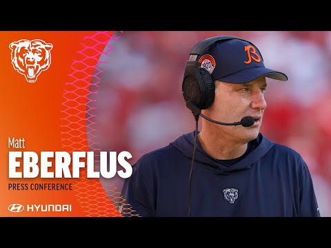 Matt Eberflus provides final injury report before Week 4 | Chicago Bears video clip