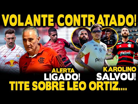 VOLANTE CONTRATADO! TITE ABRE JOGO SOBRE TIME! KAROLINO COMEMORA BOA FASE!