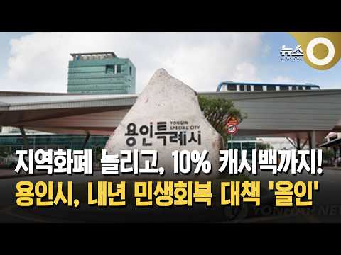 <strong>용인시</strong>, 내년 민생회복 대책 '올인'