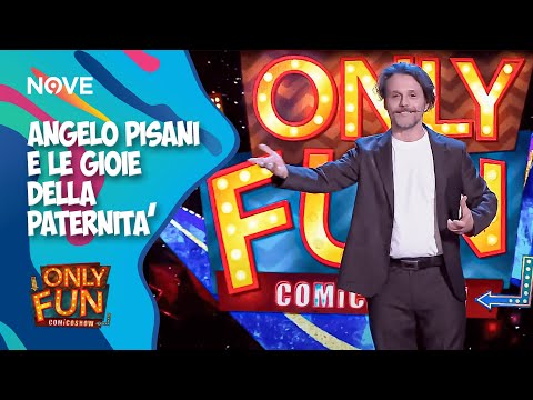 Angelo Pisani e le gioie della paternità 😂| ONLY FUN